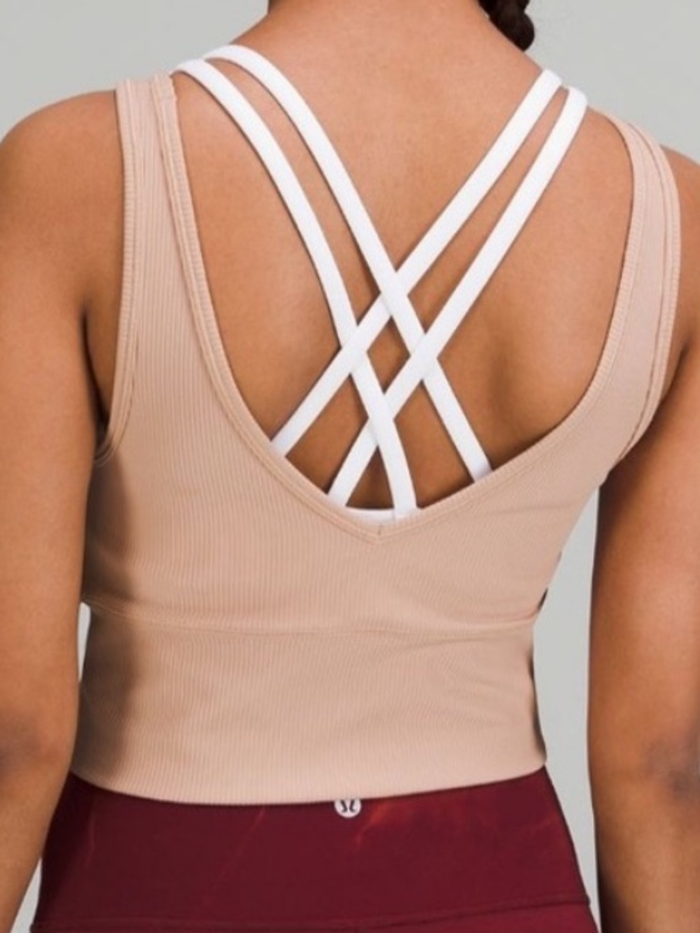 NWT Lululemon Power Pivot Ribbed Tank - Picture 3 of 9